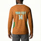 Ivory Coast Football Custom Button Sweatshirt Les Elephants Dames Skin Style
