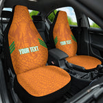 Ivory Coast Football Custom Car Seat Cover Les Elephants Dames Skin Style