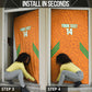 Ivory Coast Football Custom Door Cover Les Elephants Dames Skin Style