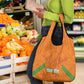 Ivory Coast Football Custom Grocery Bag Les Elephants Dames Skin Style