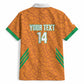 Ivory Coast Football Custom Hawaiian Shirt Les Elephants Dames Skin Style