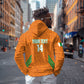 Ivory Coast Football Custom Hoodie Les Elephants Dames Skin Style