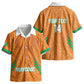 Ivory Coast Football Custom Kid Hawaiian Shirt Les Elephants Dames Skin Style