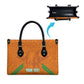 Ivory Coast Football Custom Leather Bag Les Elephants Dames Skin Style