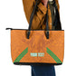 Ivory Coast Football Custom Leather Tote Bag Les Elephants Dames Skin Style