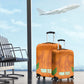Ivory Coast Football Custom Luggage Cover Les Elephants Dames Skin Style