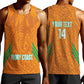 Ivory Coast Football Custom Men Tank Top Les Elephants Dames Skin Style