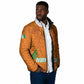 Ivory Coast Football Custom Padded Jacket Les Elephants Dames Skin Style