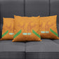 Ivory Coast Football Custom Pillow Cover Les Elephants Dames Skin Style
