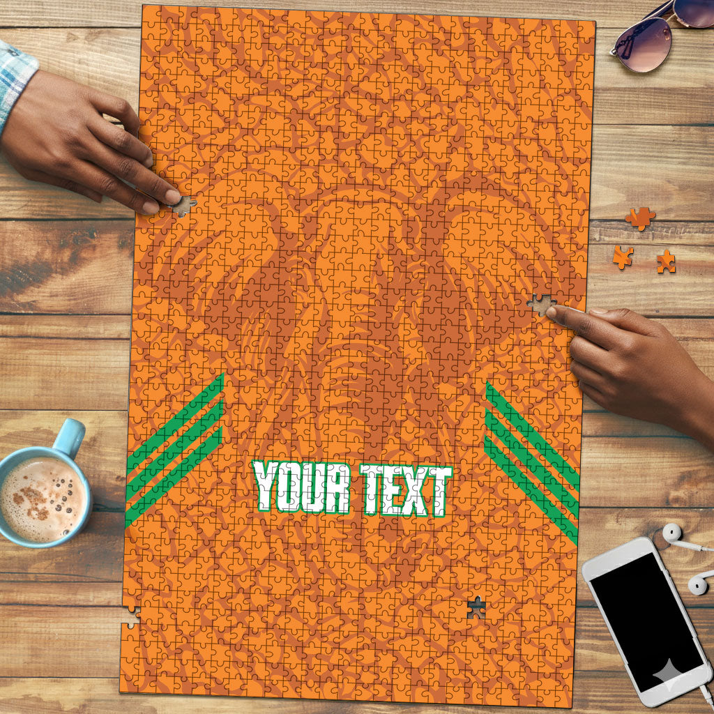 Ivory Coast Football Custom Puzzle Les Elephants Dames Skin Style