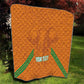 Ivory Coast Football Custom Quilt Les Elephants Dames Skin Style