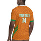 Ivory Coast Football Custom Rugby Jersey Les Elephants Dames Skin Style