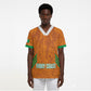Ivory Coast Football Custom Scrub Top Les Elephants Dames Skin Style