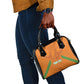 Ivory Coast Football Custom Shoulder Handbag Les Elephants Dames Skin Style