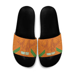 Ivory Coast Football Custom Slide Sandals Les Elephants Dames Skin Style
