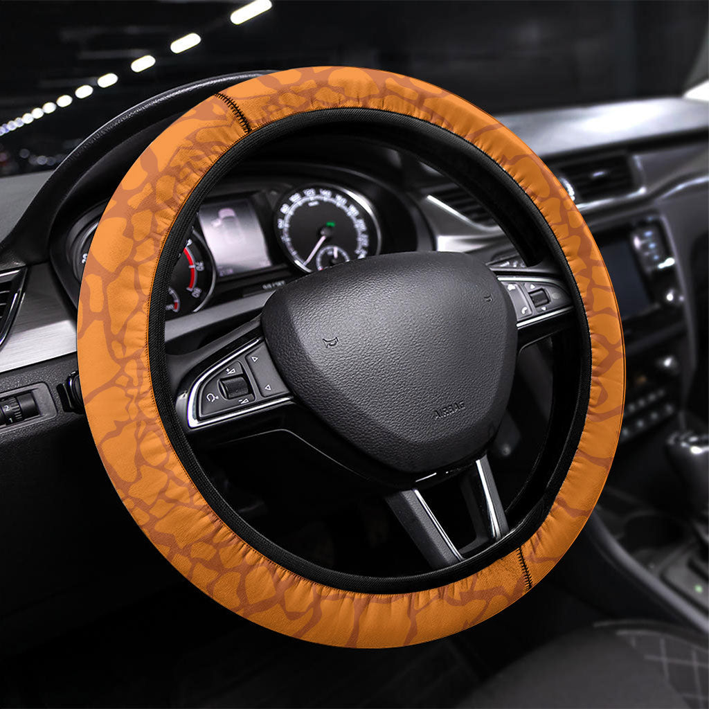 Ivory Coast Football Steering Wheel Cover Les Elephants Dames Skin Style