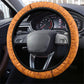 Ivory Coast Football Steering Wheel Cover Les Elephants Dames Skin Style