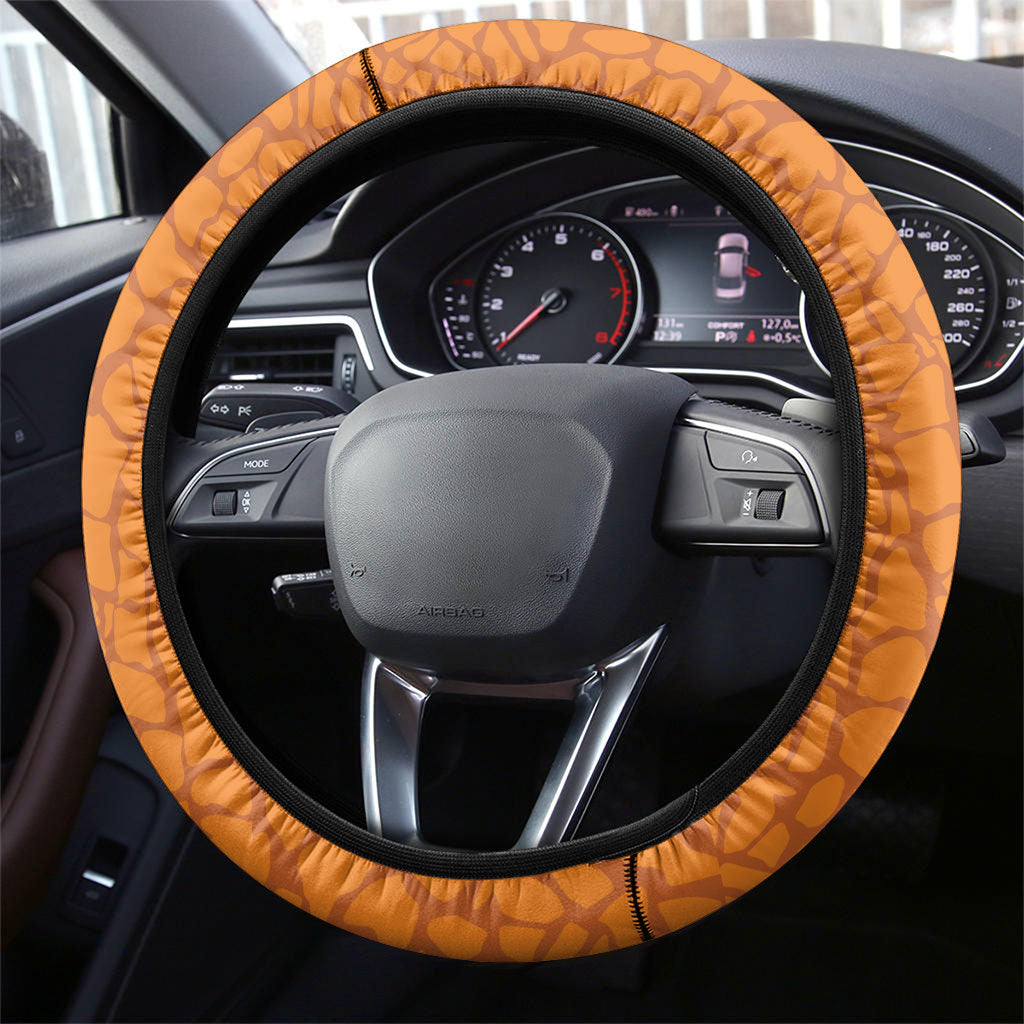 Ivory Coast Football Steering Wheel Cover Les Elephants Dames Skin Style
