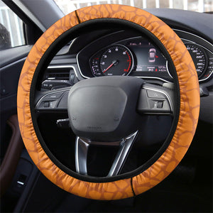 Ivory Coast Football Steering Wheel Cover Les Elephants Dames Skin Style
