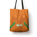 Ivory Coast Football Custom Tote Bag Les Elephants Dames Skin Style