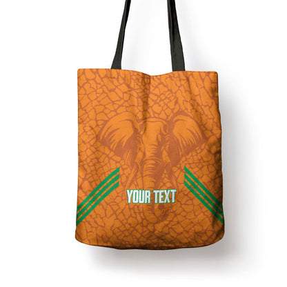 Ivory Coast Football Custom Tote Bag Les Elephants Dames Skin Style