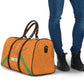 Ivory Coast Football Custom Travel Bag Les Elephants Dames Skin Style