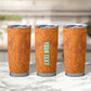 Ivory Coast Football Custom Tumbler Cup Les Elephants Dames Skin Style