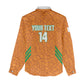 Ivory Coast Football Custom Women Casual Shirt Les Elephants Dames Skin Style