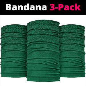 South Africa Neck Gaiter African Pattern Happy Freedom Day Green Version - African Pride