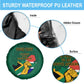 Personalised South Africa Spare Tire Cover African Pattern Happy Freedom Day Green Version