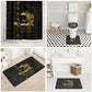 Afro-Haitians Ayiti Cherie Bathroom Set Haiti Map Kanson Wouj Veve Vodou