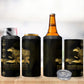 Afro-Haitians Ayiti Cherie 4 in 1 Can Cooler Tumbler Haiti Map Kanson Wouj Veve Vodou