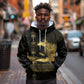 Afro-Haitians Ayiti Cherie Hoodie Haiti Map Kanson Wouj Veve Vodou