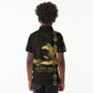 Afro-Haitians Ayiti Cherie Kid Polo Shirt Haiti Map Kanson Wouj Veve Vodou