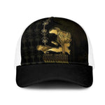 Afro-Haitians Ayiti Cherie Mesh Trucker Cap Haiti Map Kanson Wouj Veve Vodou