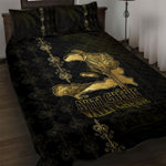 Afro-Haitians Ayiti Cherie Quilt Bed Set Haiti Map Kanson Wouj Veve Vodou