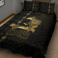 Afro-Haitians Ayiti Cherie Quilt Bed Set Haiti Map Kanson Wouj Veve Vodou