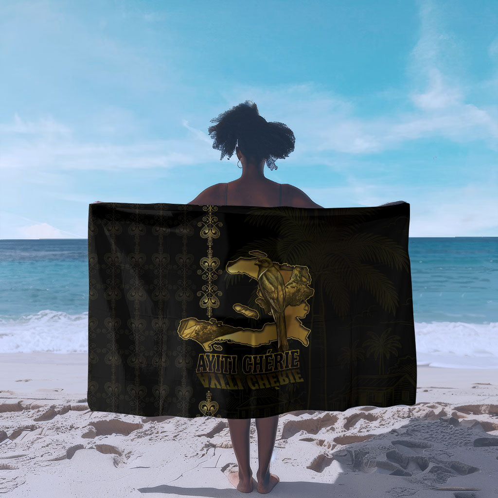 Afro-Haitians Ayiti Cherie Sarong Haiti Map Kanson Wouj Veve Vodou