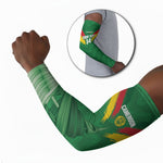 Cameroon Football Custom Arm Sleeves Reunification Monument Les Lionnes Indomptables