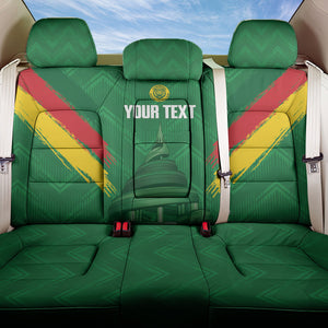 Cameroon Football Custom Back Car Seat Cover Reunification Monument Les Lionnes Indomptables