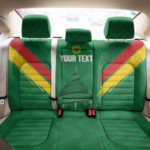 Cameroon Football Custom Back Car Seat Cover Reunification Monument Les Lionnes Indomptables