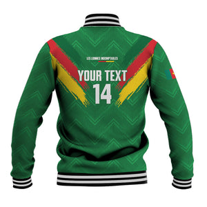 Cameroon Football Custom Baseball Jacket Reunification Monument Les Lionnes Indomptables