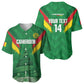Cameroon Football Custom Baseball Jersey Reunification Monument Les Lionnes Indomptables