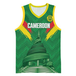 Cameroon Football Custom Basketball Jersey Reunification Monument Les Lionnes Indomptables