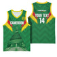 Cameroon Football Custom Basketball Jersey Reunification Monument Les Lionnes Indomptables