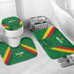 Cameroon Football Custom Bathroom Set Reunification Monument Les Lionnes Indomptables