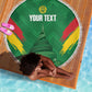 Cameroon Football Custom Beach Blanket Reunification Monument Les Lionnes Indomptables