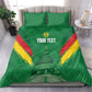Cameroon Football Custom Bedding Set Reunification Monument Les Lionnes Indomptables