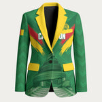 Cameroon Football Custom Blazer Reunification Monument Les Lionnes Indomptables