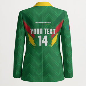 Cameroon Football Custom Blazer Reunification Monument Les Lionnes Indomptables